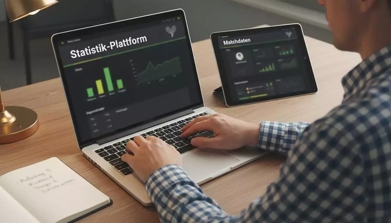Tennis Analyse Tools – Statistik-Plattform mit Spielerdaten und Formkurven