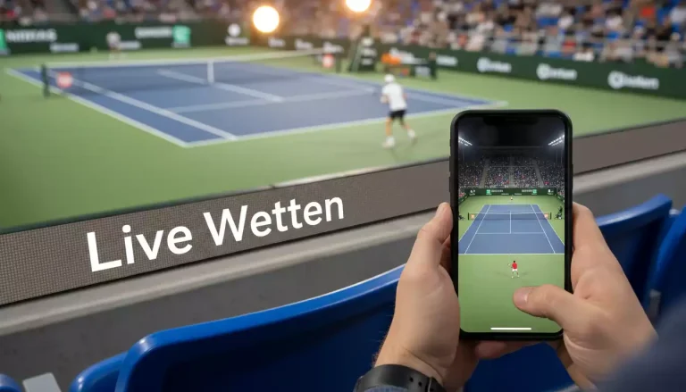Tennis Live Wetten In-Play Strategien und Momentum