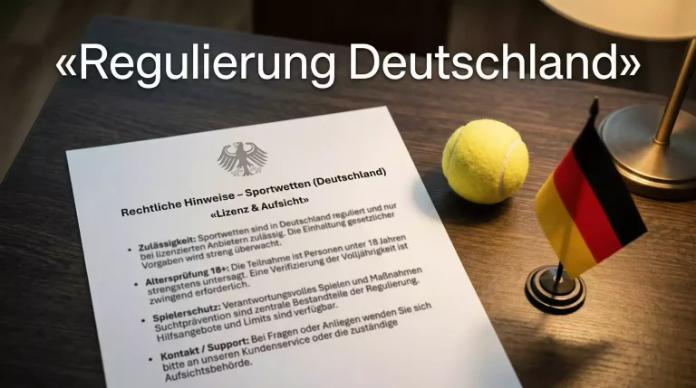 Tennis Wetten Deutschland Regulierung und legale Anbieterwahl