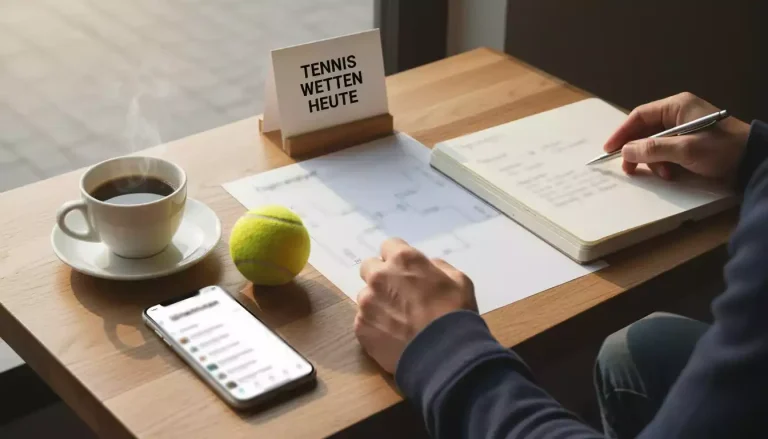 Tennis Wetten heute tagesaktuelle Analyse und Checkliste